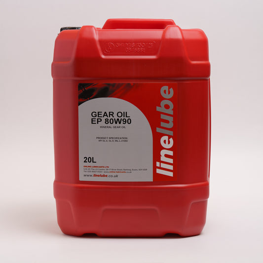 Linelube Heavy Duty Gear Oil EP 80W90 GL4/GL5 - 20 Litres