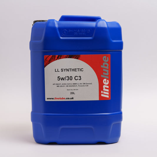 Linelube Fully Synthetic Engine Oil Longlife C3 5W-30 - 20 Litres