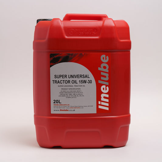 Linelube Super Universal Tractor Gear / Engine Oil 15W-30 - 20 Litres