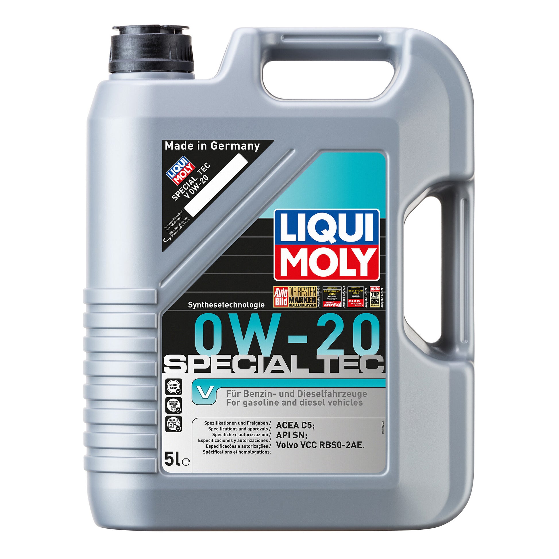 Liqui Moly 20632 Special Tec V 0W-20 Engine Oil for Volvo Cars - 5 Litres