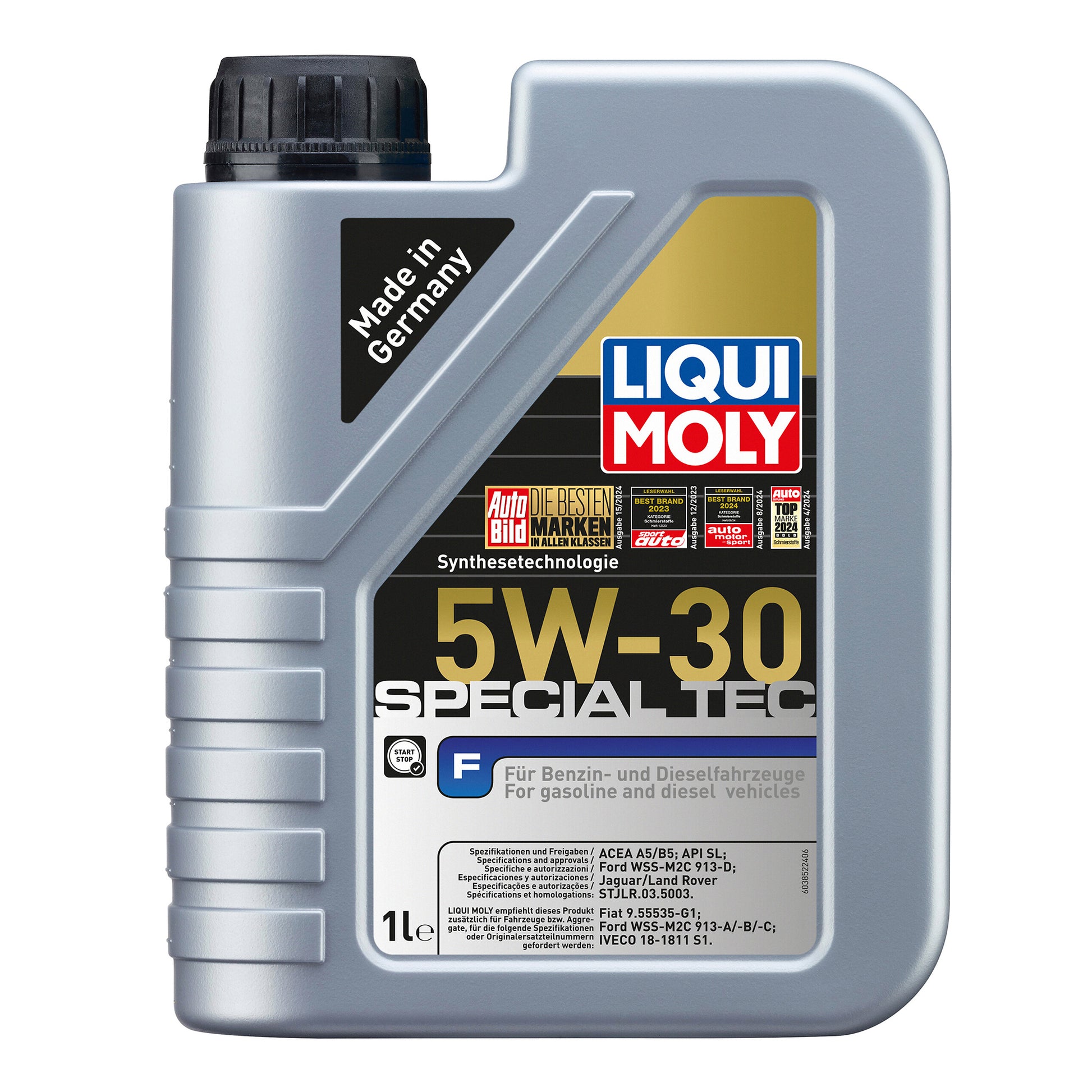 Liqui Moly 2325 Special Tec F 5W-30 Engine Oil for Ford - 1 Litre