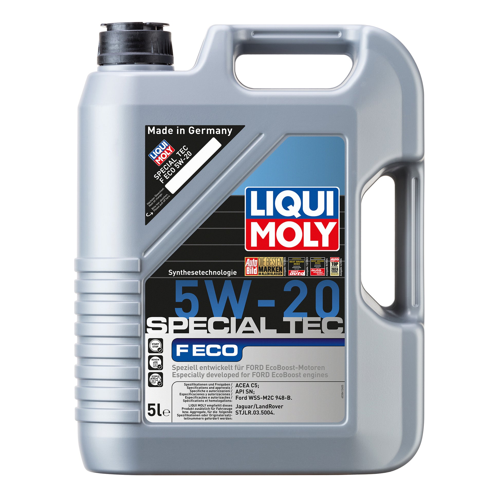 Liqui Moly 3841 Special Tec F ECO 5W-20 Engine Oil ACEA C5 - 5 Litres