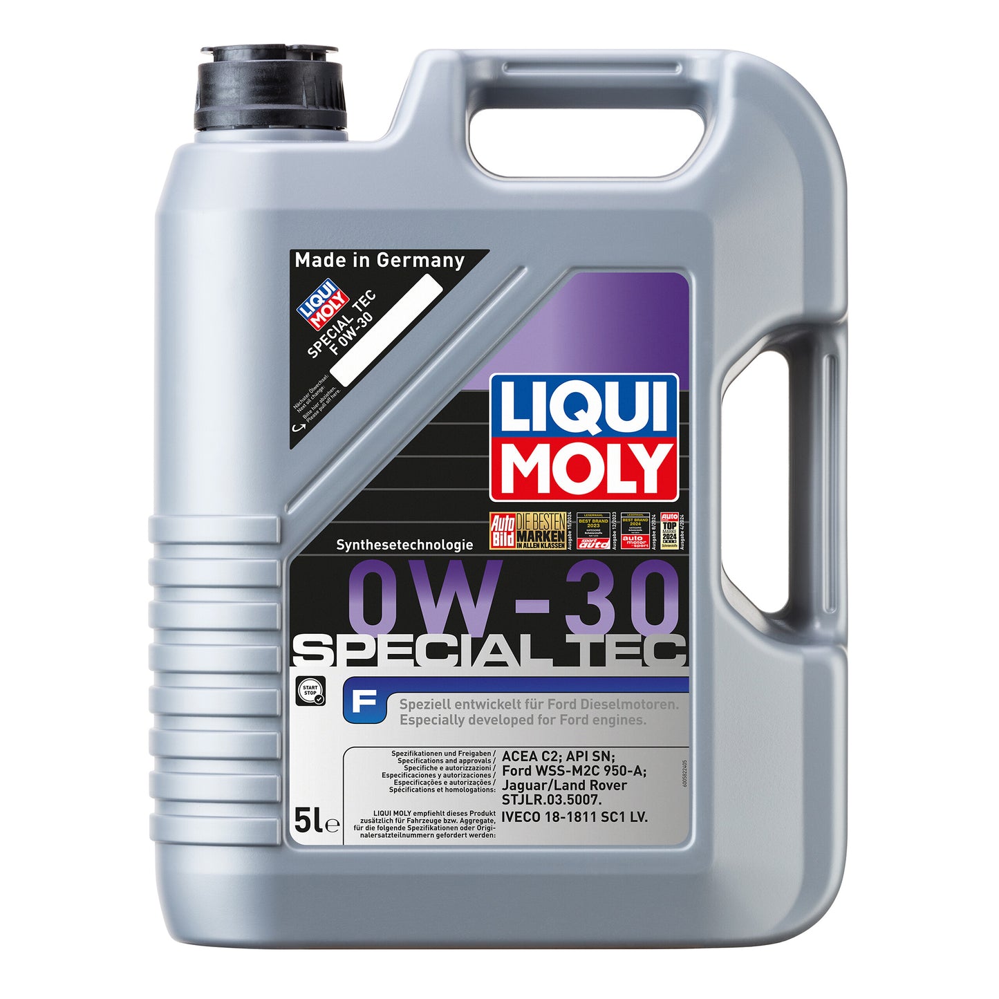 Liqui Moly 8903 Special Tec F 0W-30 Engine Oil Developed for Ford 2014 on - 5 Litres