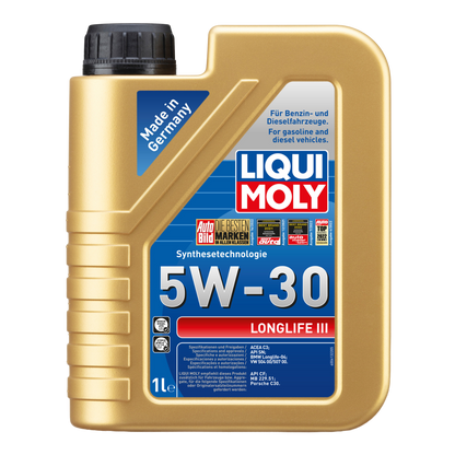 Liqui Moly 20820 Longlife III 5W-30 Engine Oil - (1 Litre)