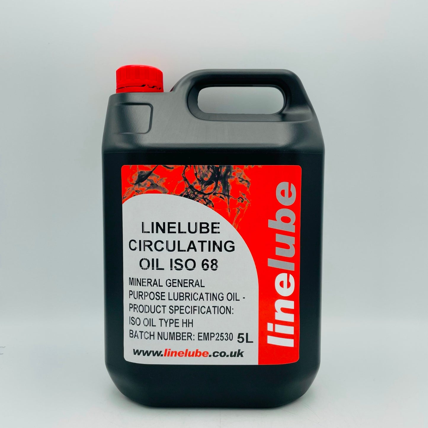 Linelube Circulating Oil ISO 68 Front Label 2