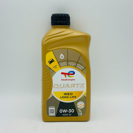 1L TotalEnergies Quartz INEO Longlife 0W-30 Engine Oil - 1 Litres