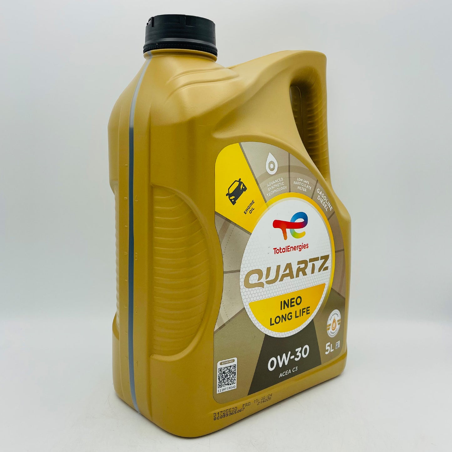 5L TotalEnergies Quartz INEO Longlife 0W-30 Engine Oil - 5 Litres