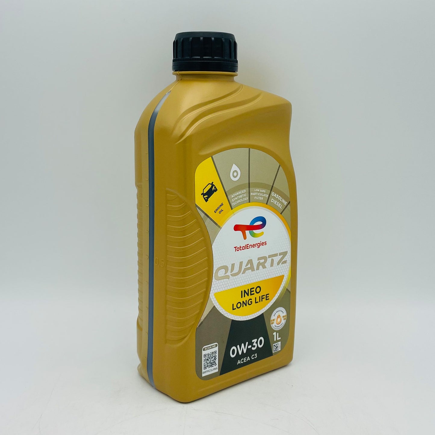 1L TotalEnergies Quartz INEO Longlife 0W-30 Engine Oil - 1 Litres