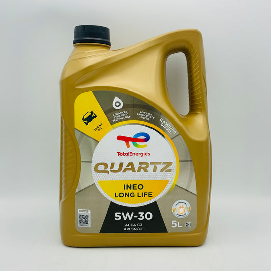 5L TotalEnergies Quartz INEO Longlife 5W-30 Engine Oil - 5 Litres