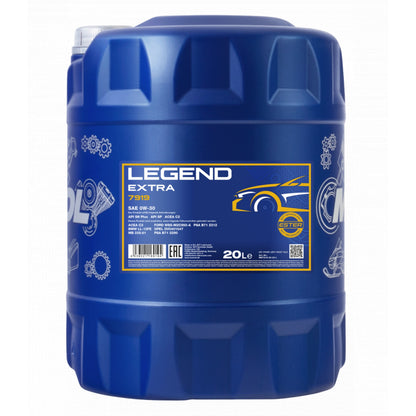 Mannol 7919 Legend Extra 0W-30 C3 Bi-Synthetic Engine Oil - 20 Litres