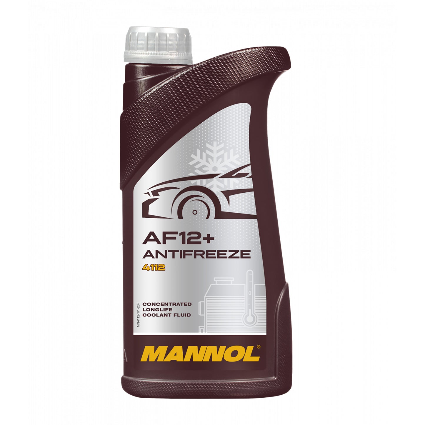 Mannol 4012 AF12+ Red Antifreeze/Coolant Ready-To-Use Longlife (-40°C) OAT - 1 Litre