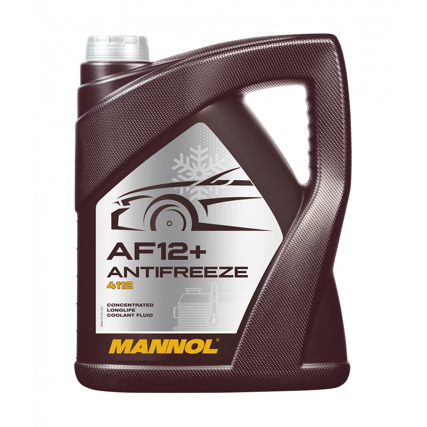 Mannol 4112 AF12+ Red Antifreeze/Coolant Concentrate Longlife OAT - 5 Litres