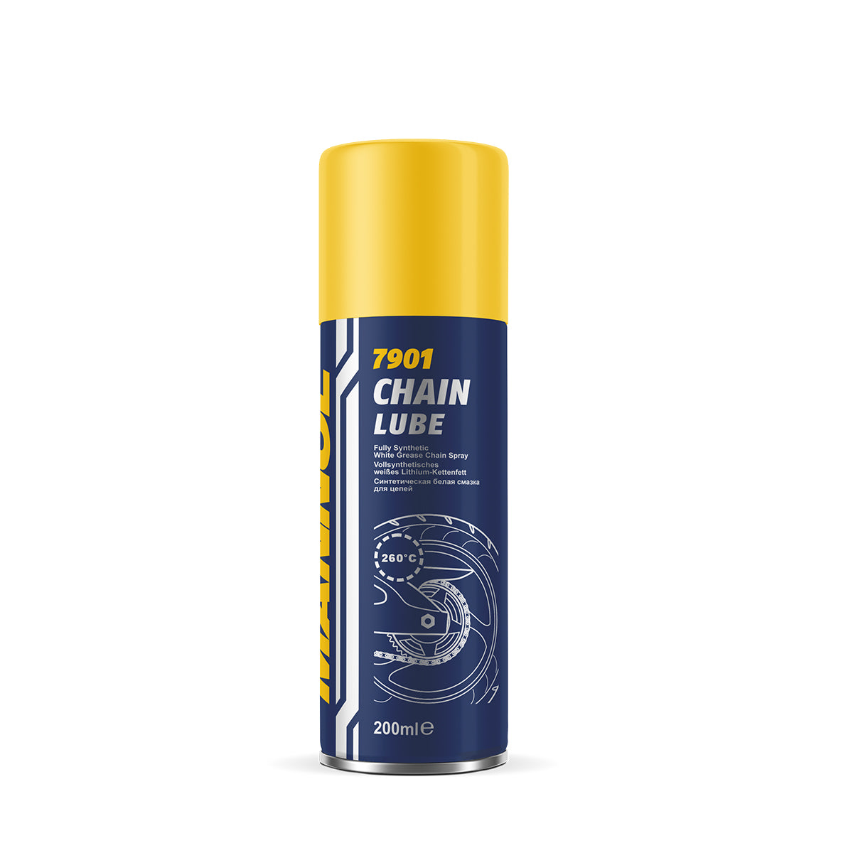 Chain Lube 200ml Front Label