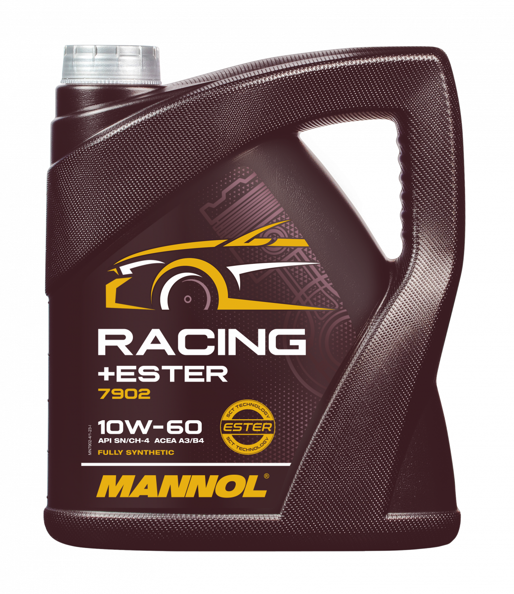 Mannol 7902 Racing+Ester 10W-60 Engine Oil - 4 Litre