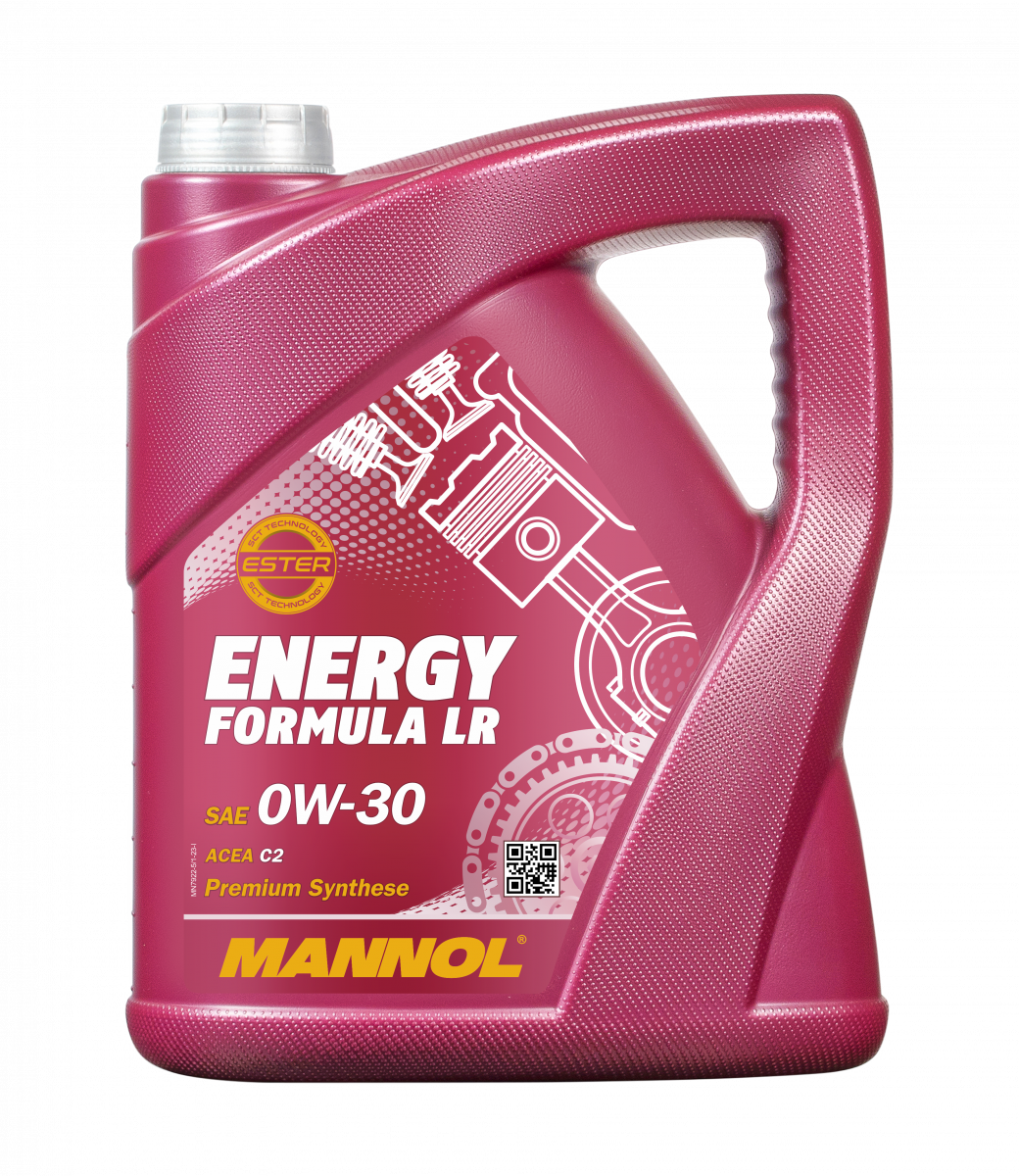 Mannol 7922 Energy Formula LR 0W-30 For Jag/Land Rover - 5 Litre