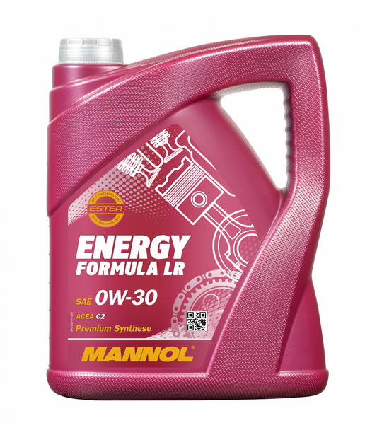 Mannol 7922 Energy Formula LR 0W-30 For Jag/Land Rover - 5 Litre