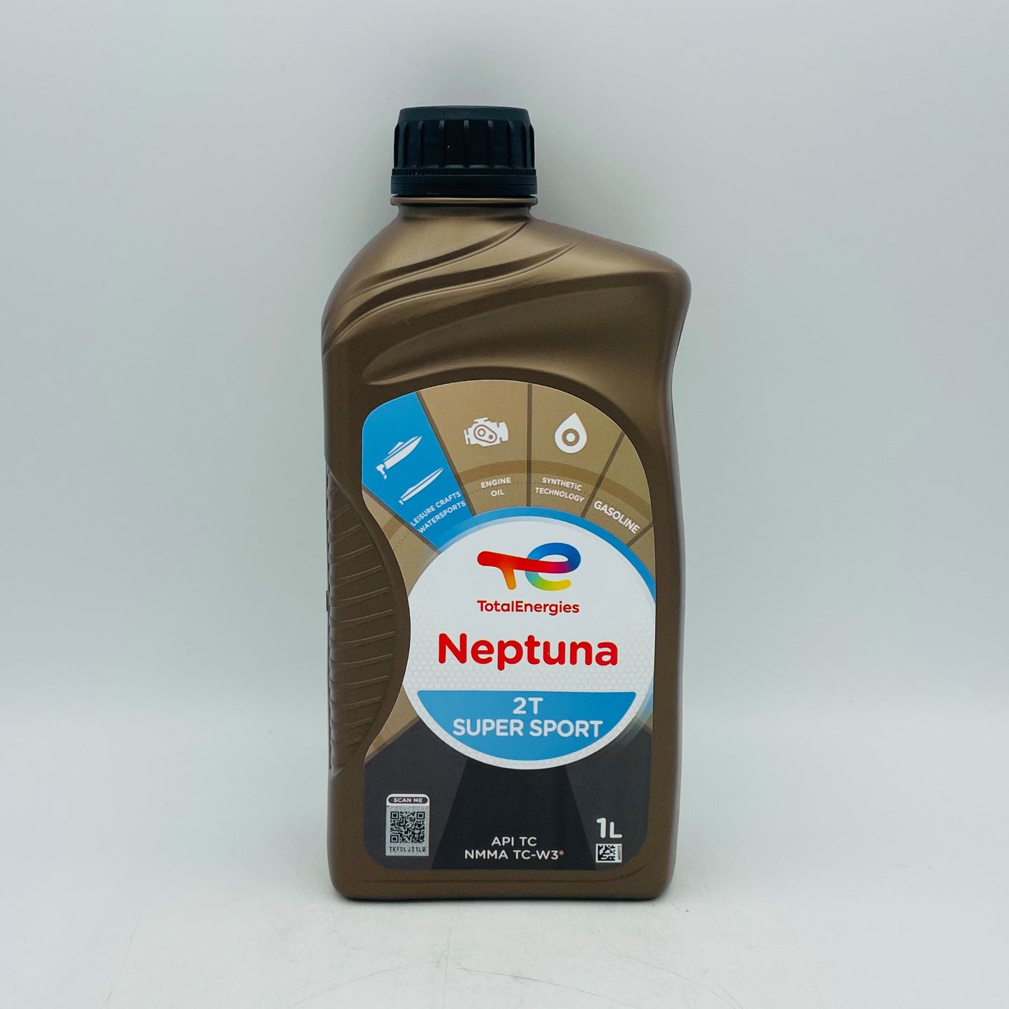 1L TotalEnergies Neptuna 2T Supersport Outboard Engine Oil - 1 Litre