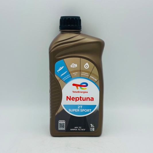 1L TotalEnergies Neptuna 2T Supersport Outboard Engine Oil - 1 Litre