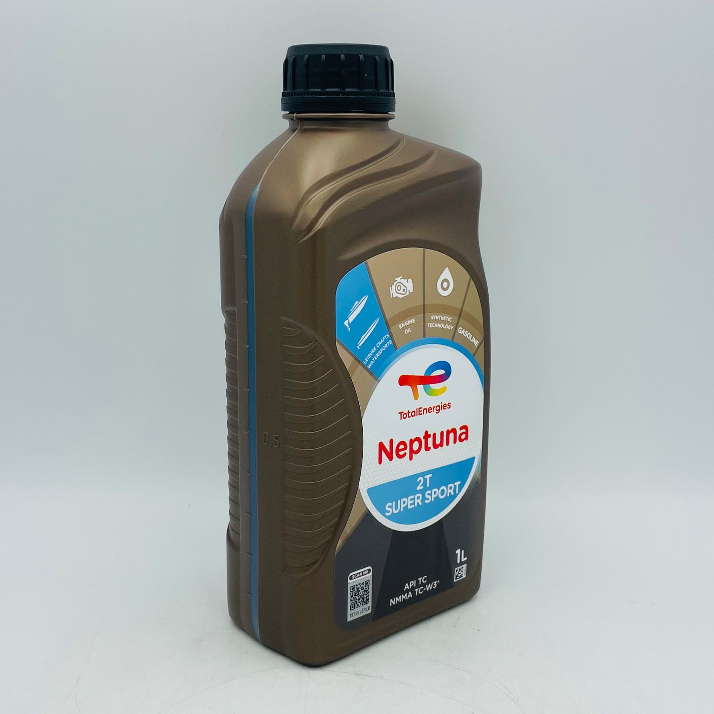 1L TotalEnergies Neptuna 2T Supersport Outboard Engine Oil - 1 Litre
