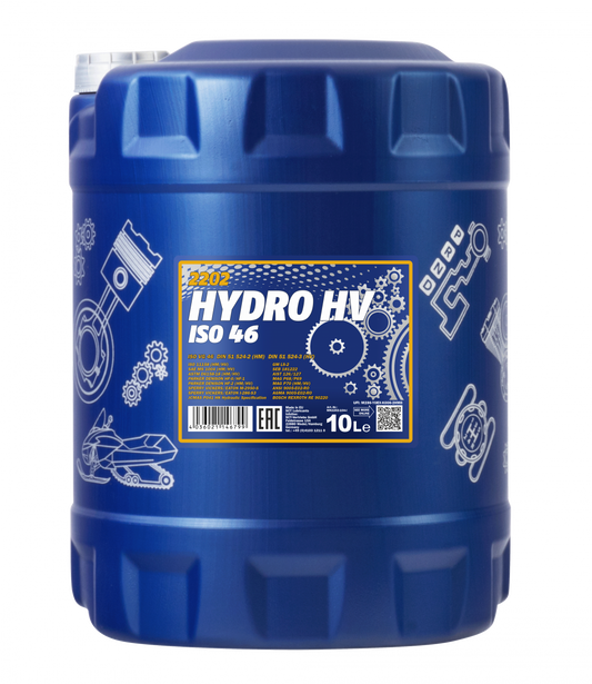 Mannol 2202 ISO 46 HV Hydraulic Fluid All-Season - 20 Litres