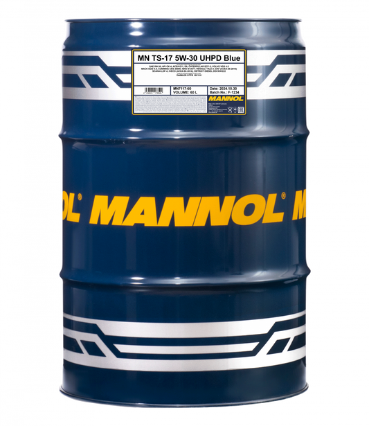 Mannol TS-17 5W-30 UHPD Engine Oil Barrel - 208 Litres