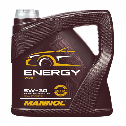 Mannol 7511  Front label of 5 Litre container