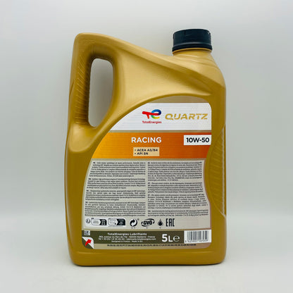 5L TotalEnergies Quartz INEO Racing 10W-50 Engine Oil - 5 Litre