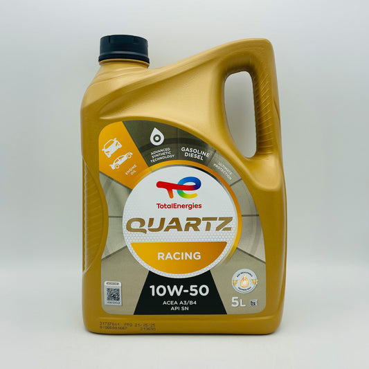 5L TotalEnergies Quartz INEO Racing 10W-50 Engine Oil - 5 Litre