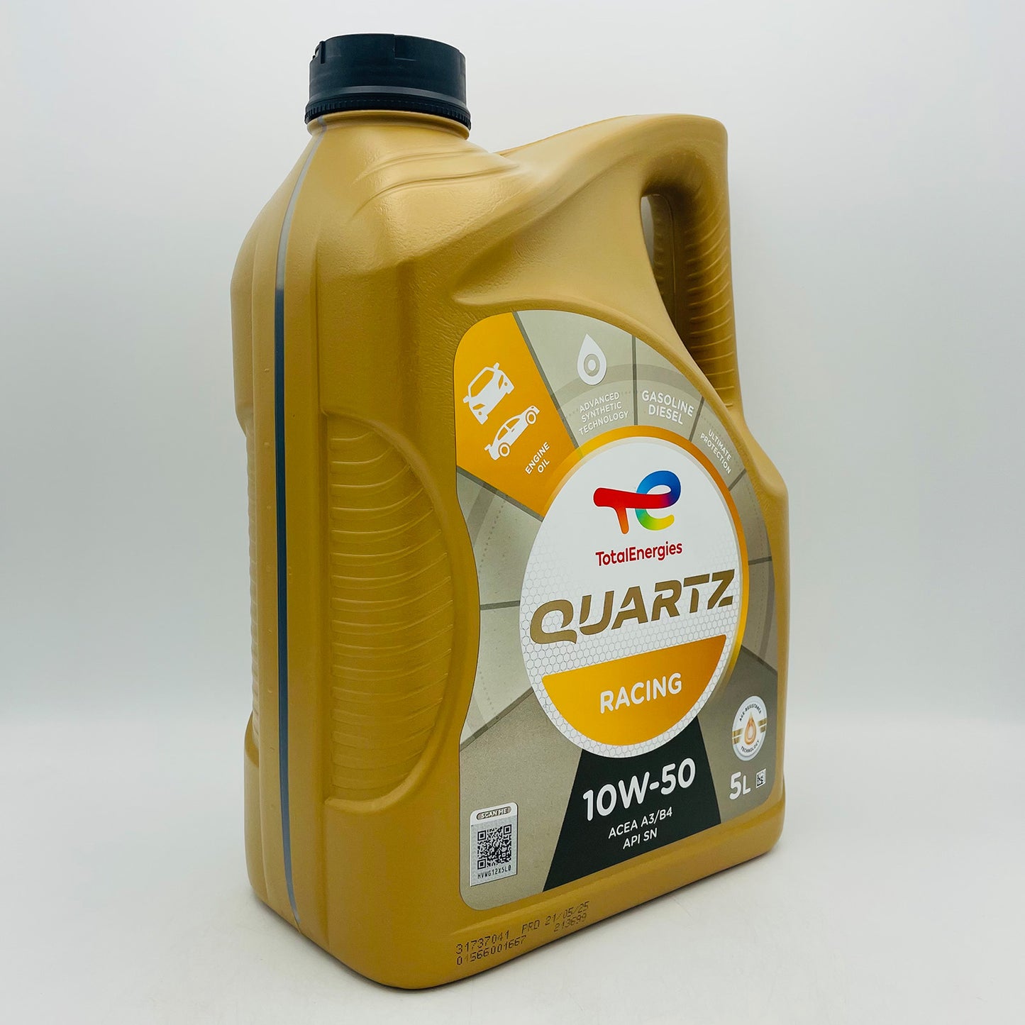 5L TotalEnergies Quartz INEO Racing 10W-50 Engine Oil - 5 Litre