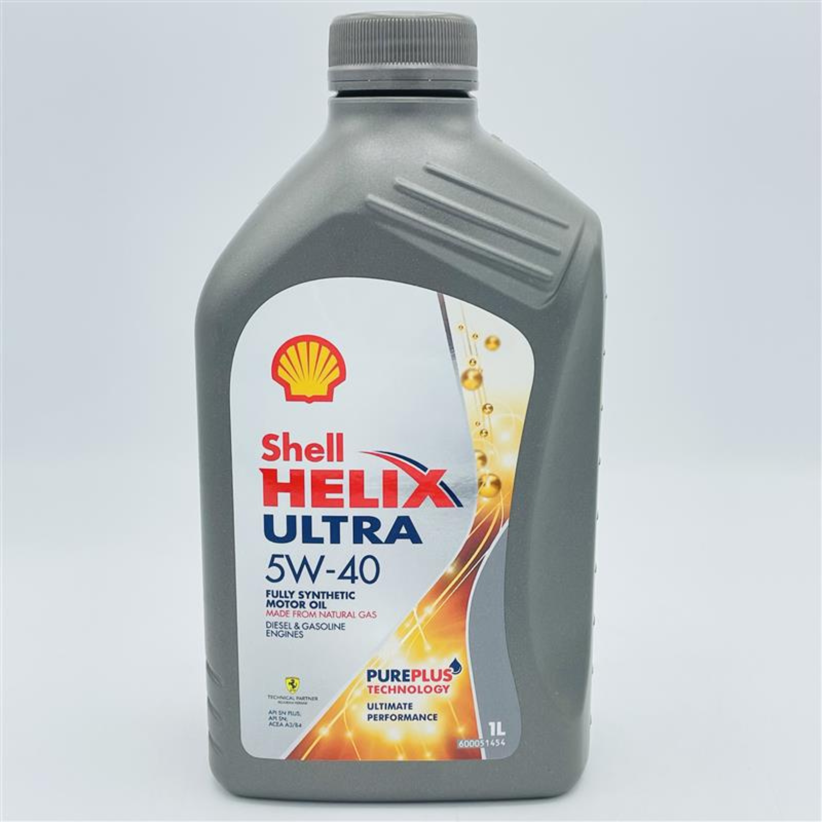 Shell Helix Ultra 5W-40 Fully Synthetic Engine Oil PurePlus ACEA A3/B4 - 1 Litre