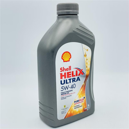 Shell Helix Ultra 5W-40 Fully Synthetic Engine Oil PurePlus ACEA A3/B4 - 1 Litre