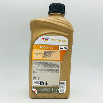 Total Quartz 9000 NFC 5W-30 Advanced Synthetic Technology Engine Oil - 1 Litre