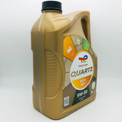 Total Quartz 9000 NFC 5W-30 Advanced Synthetic Technology Engine Oil - 5 Litres