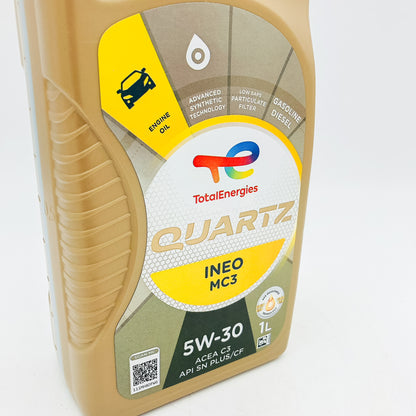 TOTAL QUARTZ INEO MC3 5W-30 Advanced Synthetic Technology Engine Oil - 1 Litre