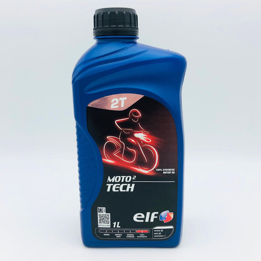 ELF Moto 2 Tech 2-Stroke Motorcycle Engine Oil - 1 Litre