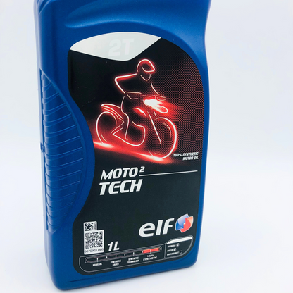 ELF Moto 2 Tech 2-Stroke Motorcycle Engine Oil - 1 Litre