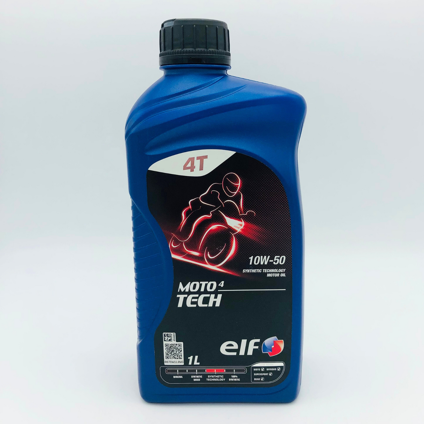 ELF Moto 4 Tech 10W-50 4-Stroke Motorcycle Engine Oil - 1 Litre