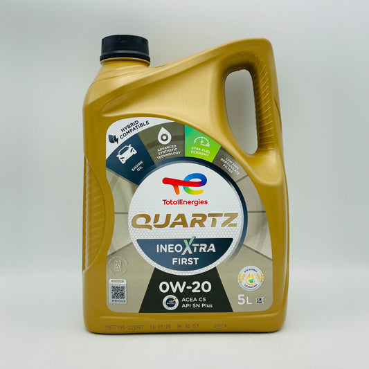 5L TotalEnergies Quartz INEO Xtra First 0W-20 Engine Oil - 5 Litres