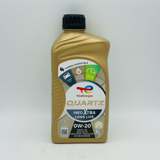 1L TotalEnergies Quartz INEO Xtra Longlife 0W-20 Engine Oil - 1 Litre