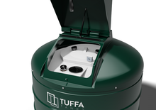 Load image into Gallery viewer, Tuffa 1400 Litre Plastic Bunded Heating Oil Tank
