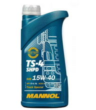Load image into Gallery viewer, MANNOL TS-4 SHPD engine oil 15W-40 ACEA A3/B4 engine oil 4 x 1 Litres
