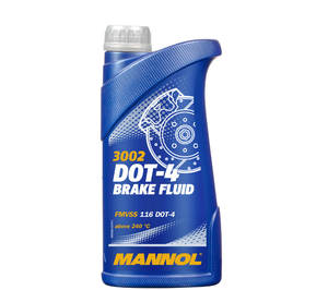 Mannol Brake Clutch Fluid DOT4 SAE J 1703 FMVSS 116 DOT 4 6 x 0.5 Litres