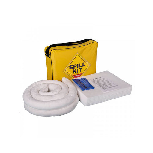 Oil & Fuel Spill Kit With Vinyl Shoulder Bag 50 Litre