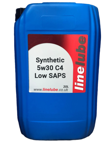 LineLube 5w30 C4 Low SAPS Fully Synthetic Engine Oil MB 226.51 Renault RN 720 20 Litres