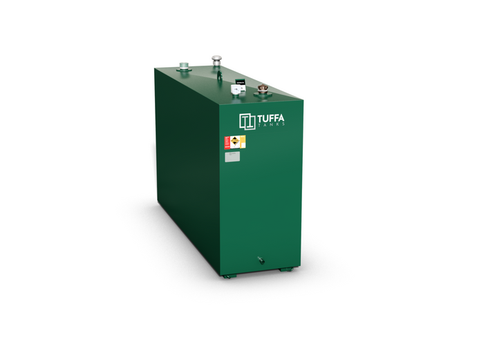 Tuffa 1100 Litre Steel Bunded Fire Protected Oil Tank