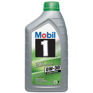 Mobil 1 ESP LV 0W-30 Advanced Full Synthetic BMW Longlife 12 FE MB-Approval 229.61 Volvo 95200377 - 12 x 1 Litre (12L)