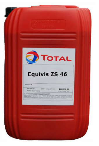 Total Equivis ZS 46 Anti Wear Hydraulic Oil DIN 51524 SAE 10W - 20 Litres