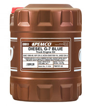 Load image into Gallery viewer, Pemco G-7 Diesel UHPD 10W-40 Blue Approved API CK-4/CJ-4 ACEA E6/E9 DAF IVECO Synthetic Heavy Duty Engine Oil
