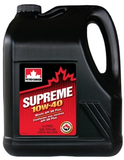 Petro-Canada Supreme 10W-40 API SP Synthetic Technology Car Engine Oil - 4 x 5 Litres (20L)