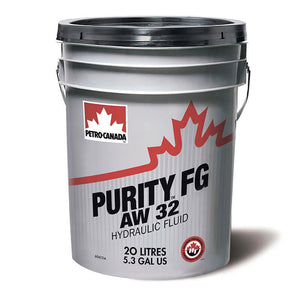 Petro-Canada PURITY FG AW Hydraulic Fluid 32 - 20 Litres